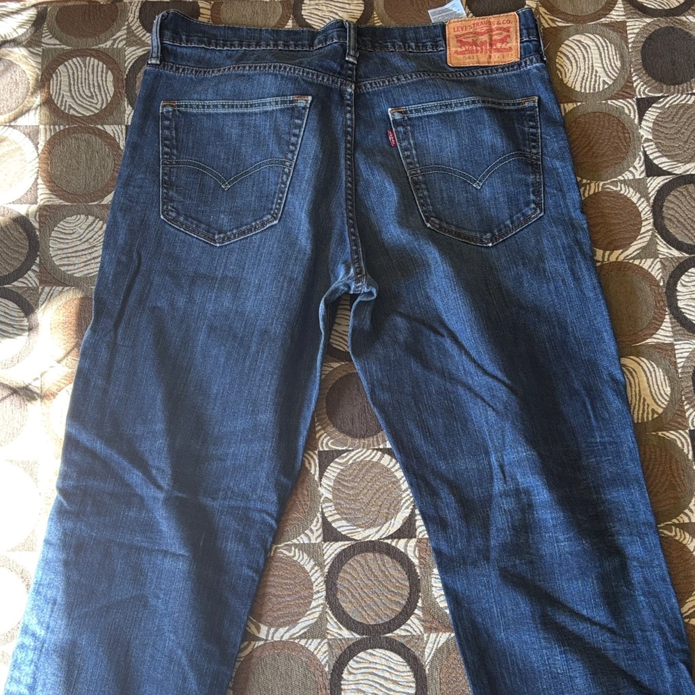 Levi's Men’s Blue 541 Athletic Taper Jeans - Classic Denim